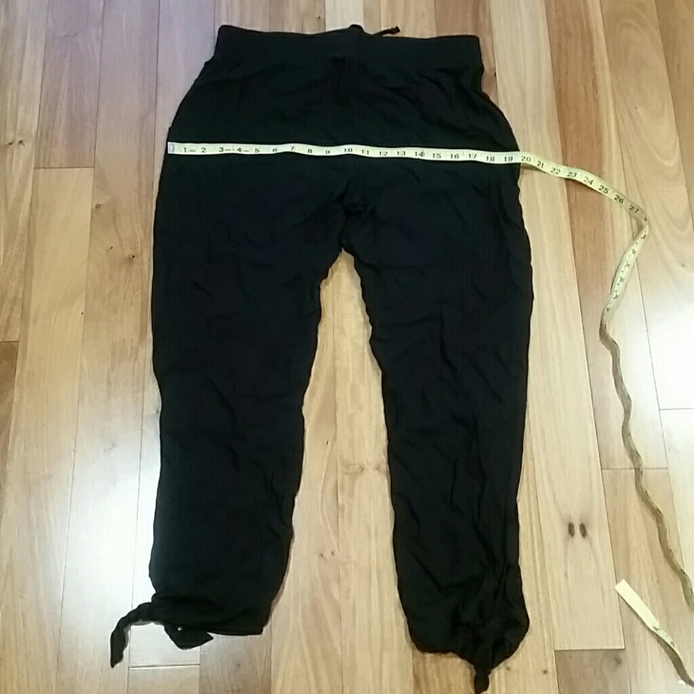 !SOLD!SOCIALITE Ankle Tie Pants black - Picture 8 of 8